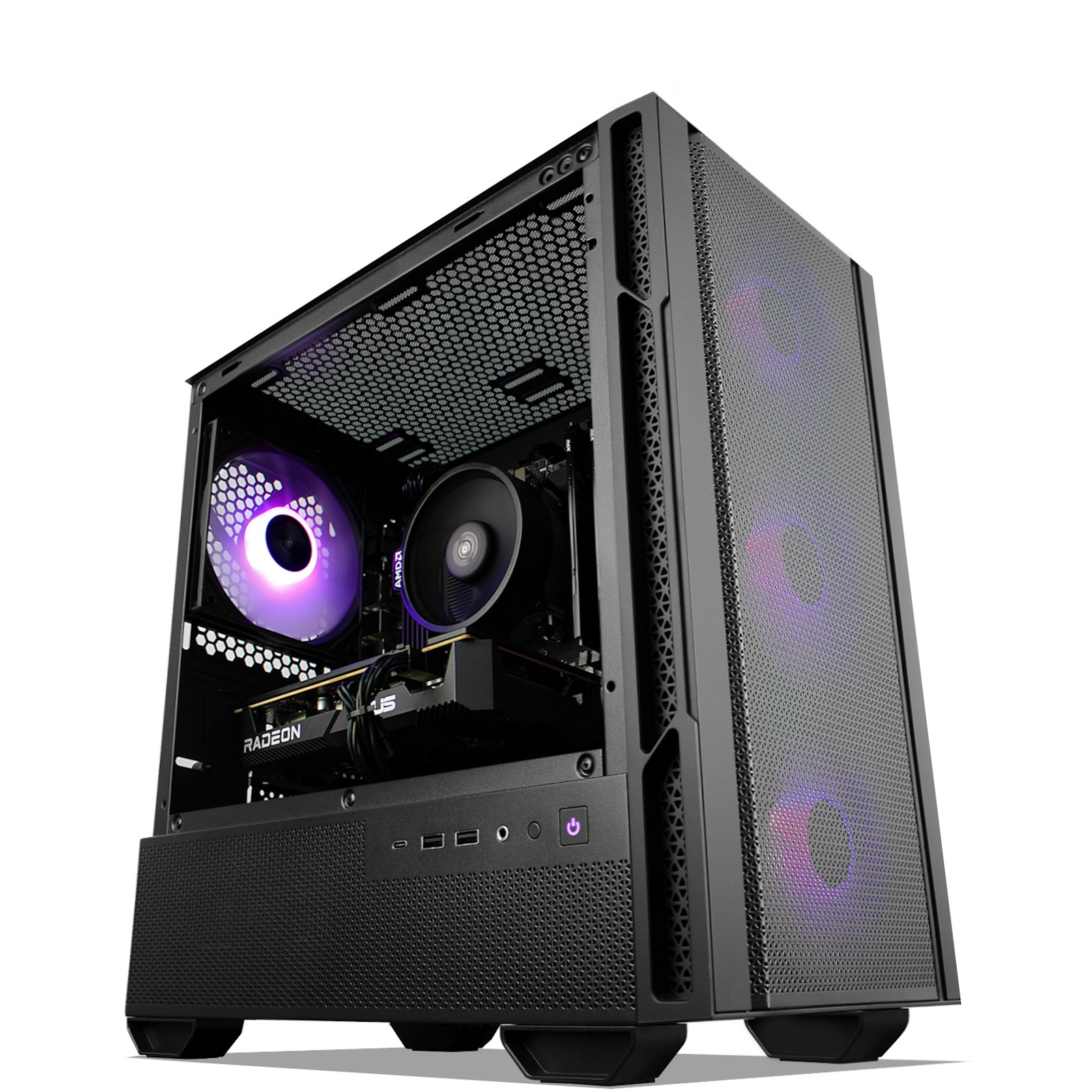 Buy the GGPC RX 6500 XT Gaming PC AMD Ryzen 5 5500 6 Cores