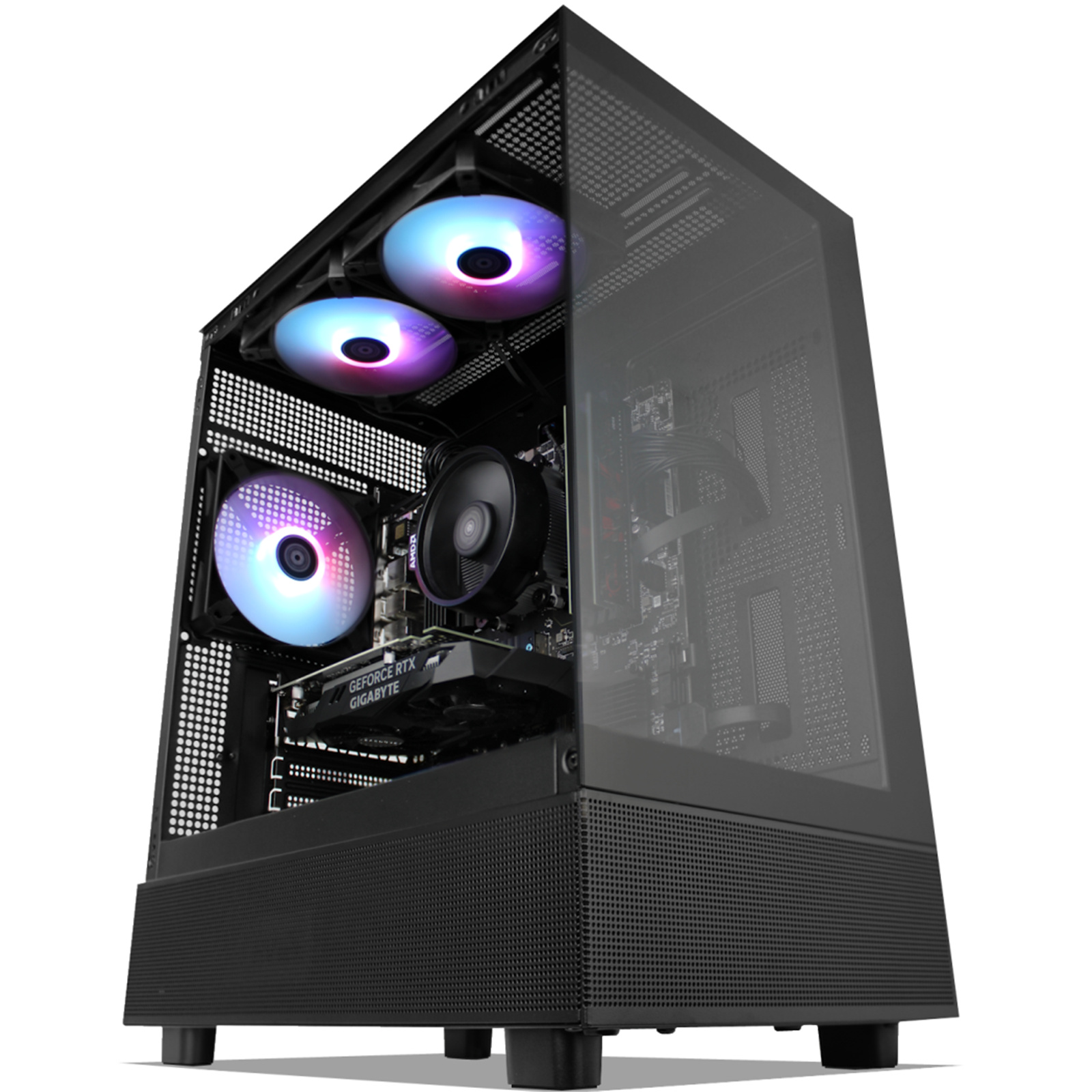 Buy the GGPC RTX 3050 Gaming PC AMD Ryzen 5 5500 6 Cores / 12