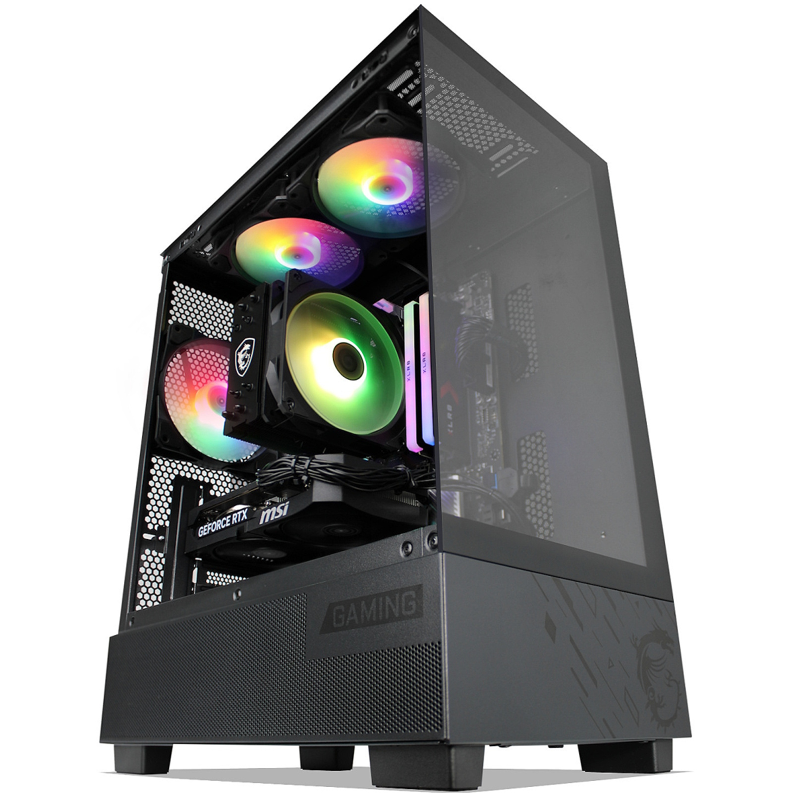 Buy the GGPC RTX 5060 Gaming PC AMD Ryzen 7500F Cores 12