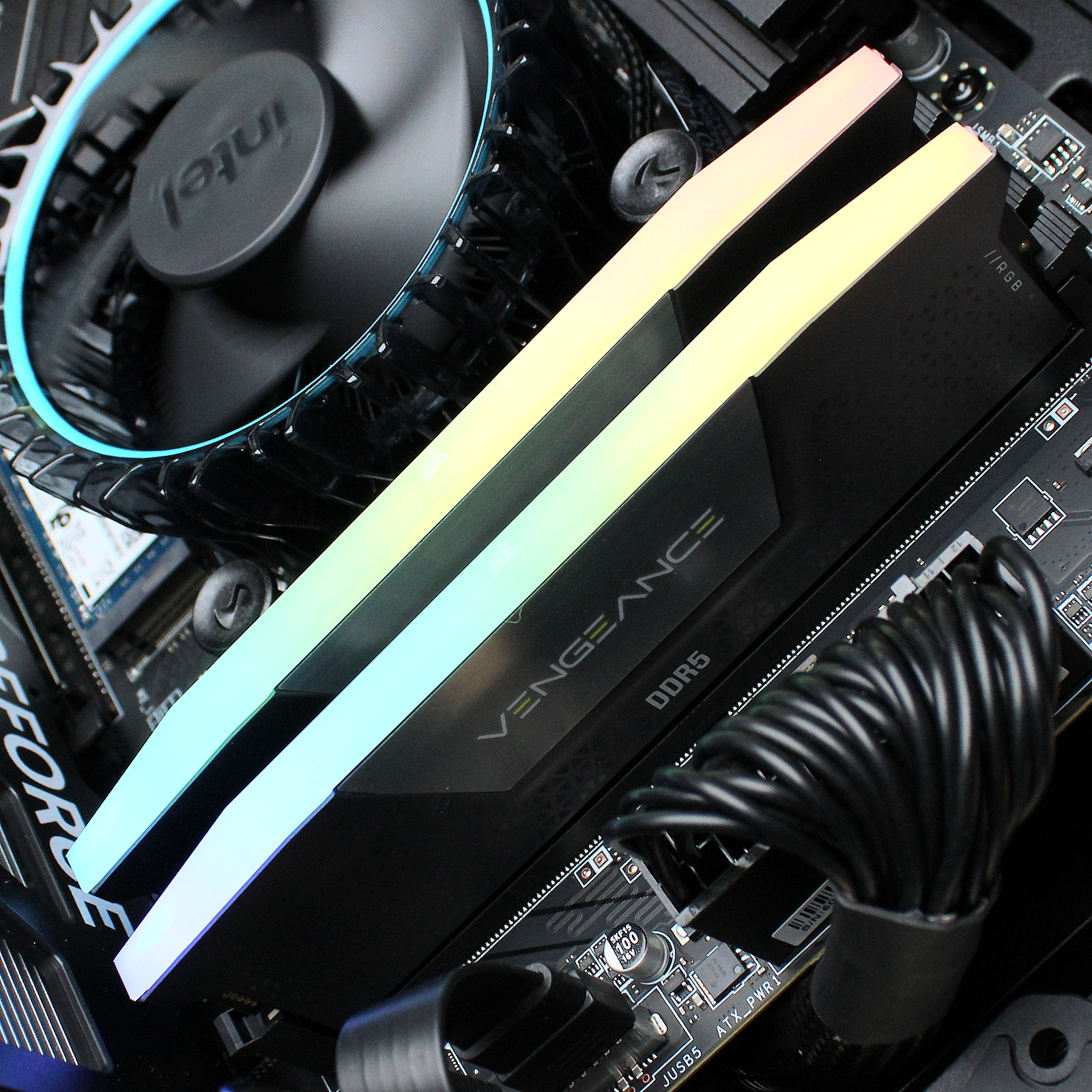 GGPC RTX 5060 Ti Gaming PC Intel Core i5 14400F 10 Cores / 16 Threads - 32GB DDR5 RAM - 1TB NVMe SSD - NVIDIA GeForce RTX5060Ti 8GB Graphics - WiFi 6 + Bluetooth - Windows 11 Home