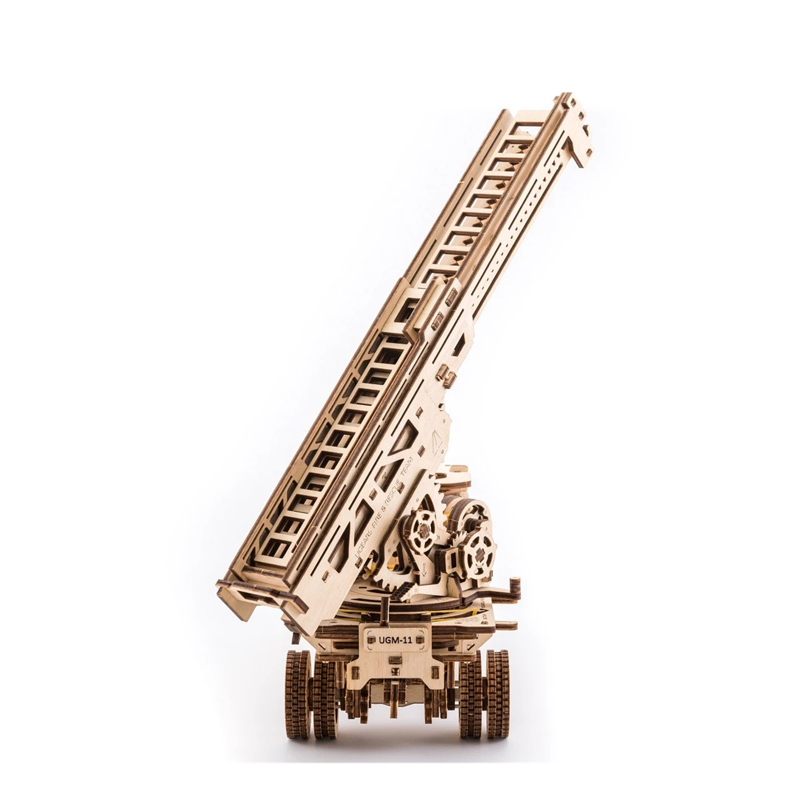 Buy the Ugears Mechanical Model Kit Fire Truck ( 120310 ) online