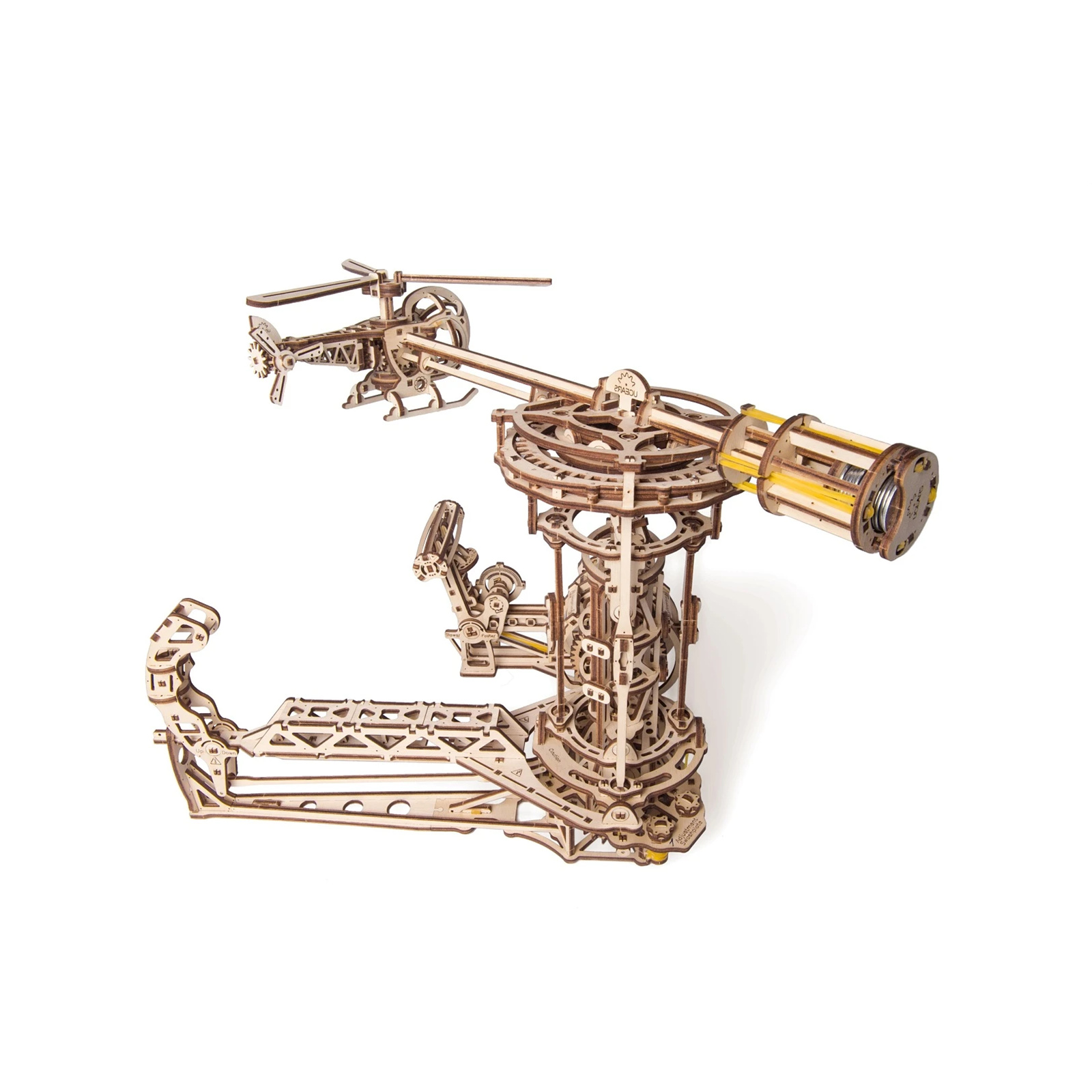 Buy the Ugears Mechanical Model Kit Aviator Model ( 120839 ) online