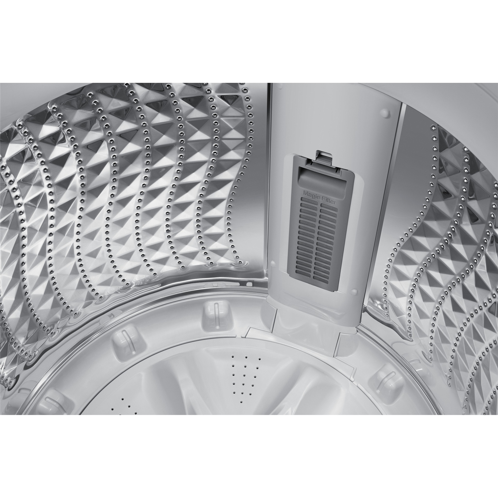 Samsung WA80CG5441BW Top Load Washer with BubbleWash - 8kg - White