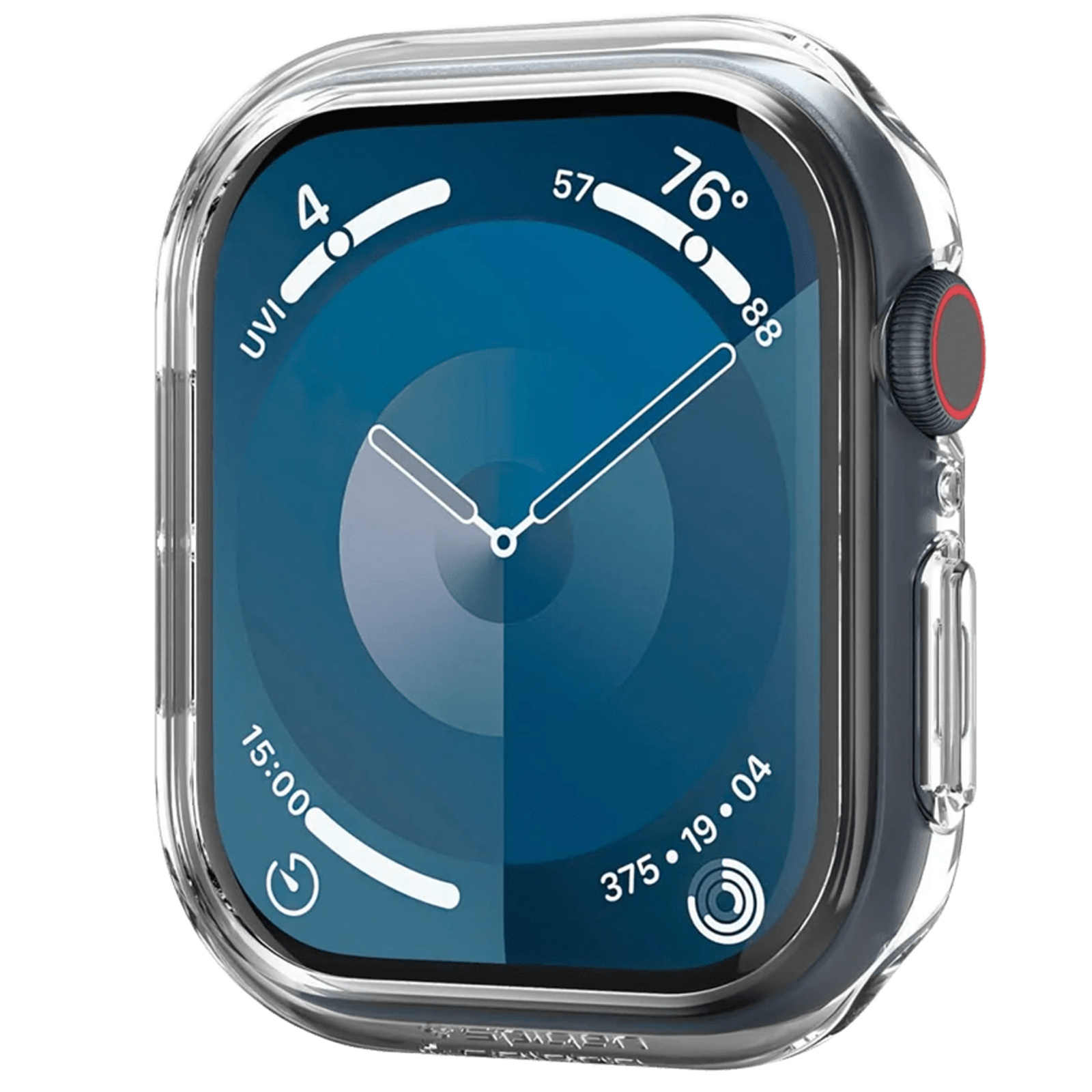 Spigen Apple Watch Series 10 (42mm) Thin Fit Case - Crystal Clear, Everyday Scratch Protection, Flexible security