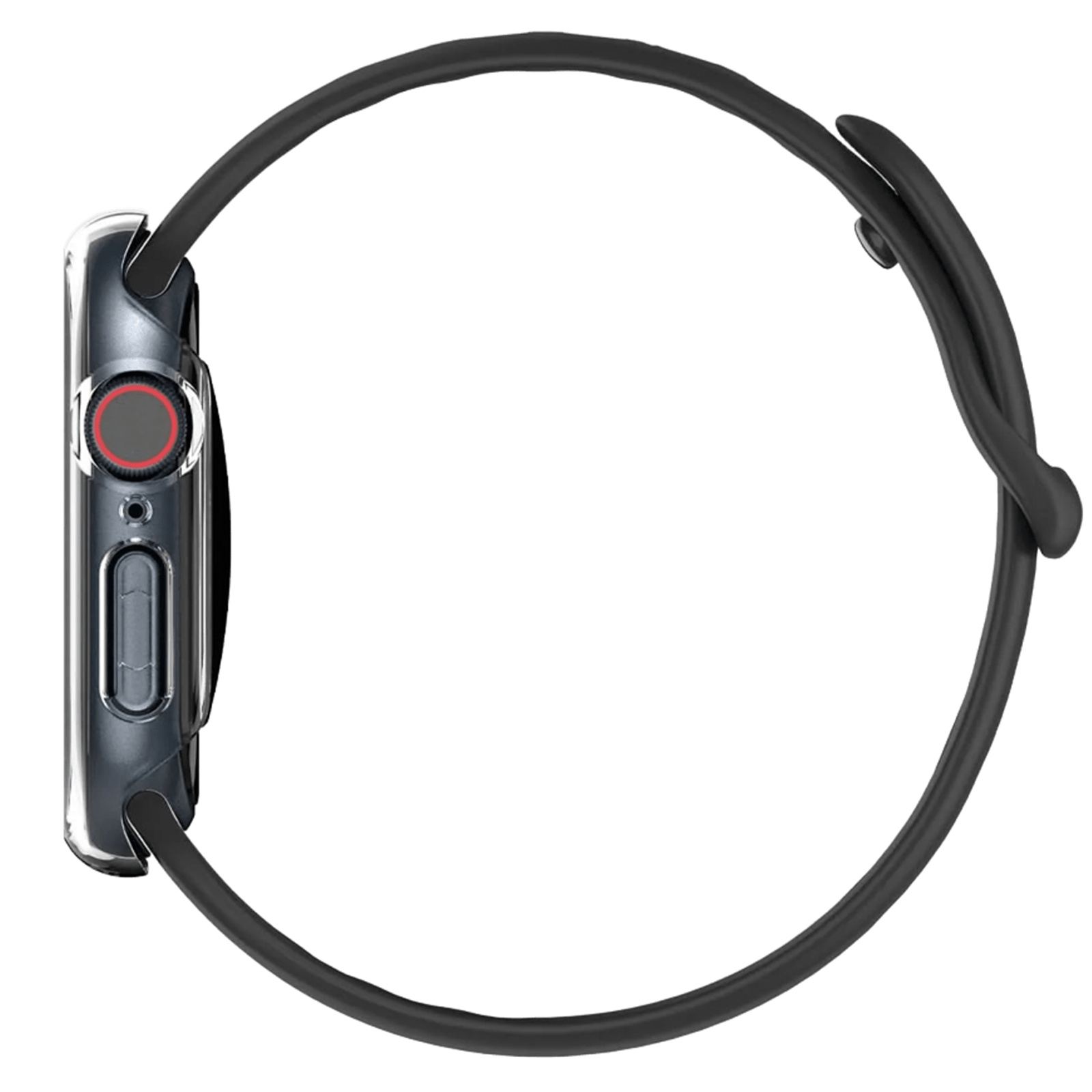 Spigen Apple Watch Series 10 (42mm) Thin Fit Case - Crystal Clear, Everyday Scratch Protection, Flexible security