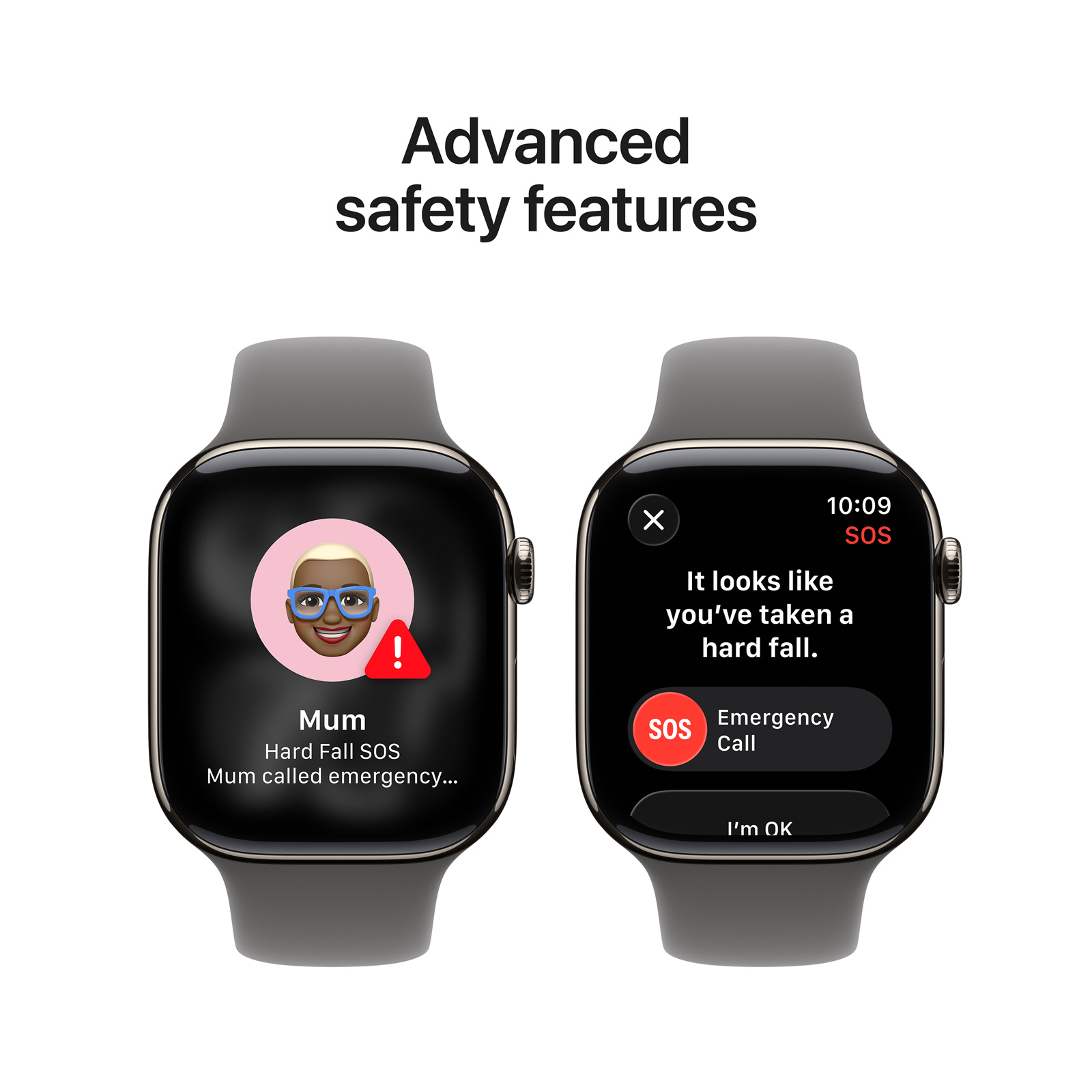 Apple Watch Series 11 (GPS + Cellular) 46mm - Jet Black Aluminium Case with Black Sport Band - M/L