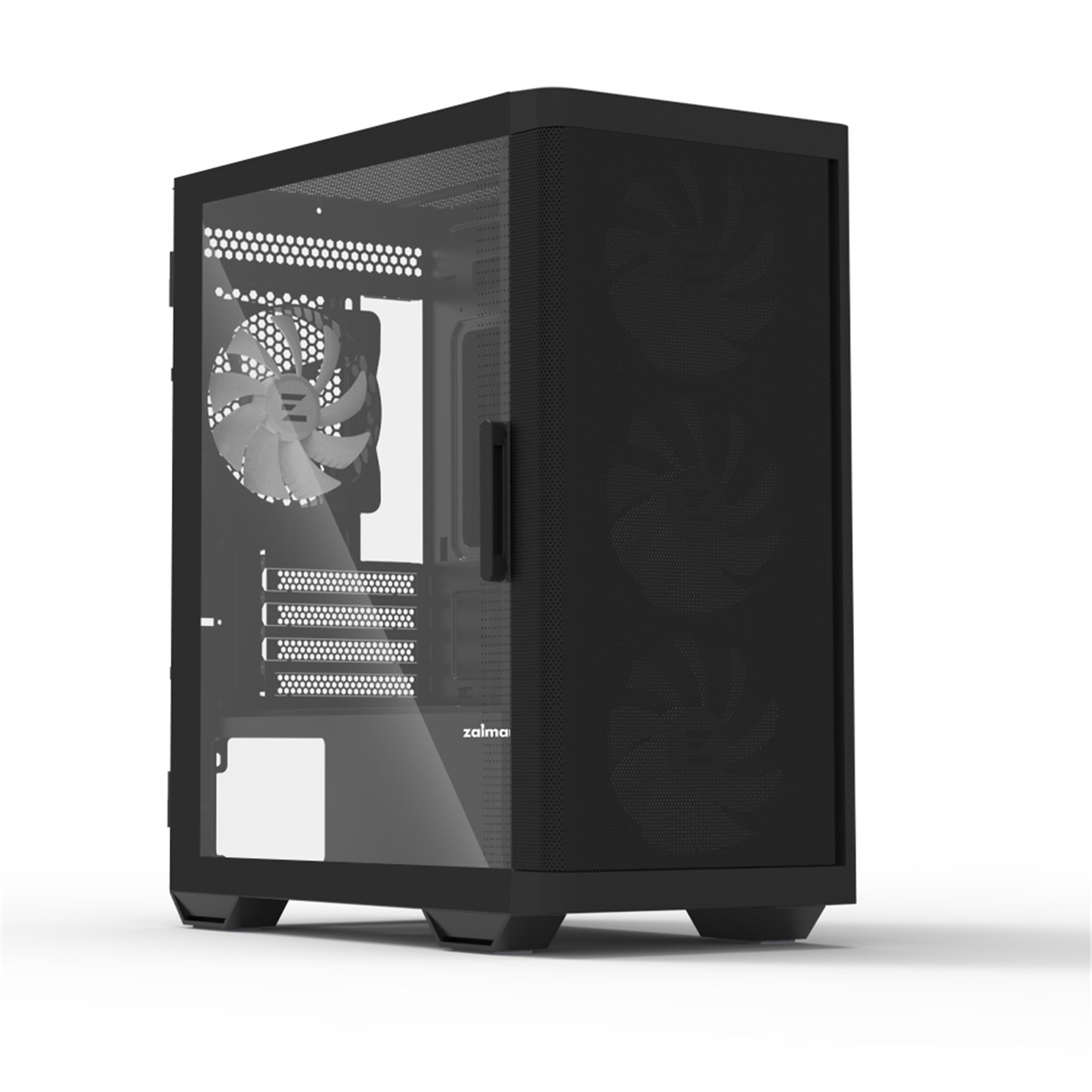 Zalman M4 mATX Black Mini Tower Case 3x120mm RGB