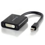 Alogic MDP-DVI-ACTV Active Adapter Mini DisplayPort Male to DVI-D Female with 4K Support 20cm - Black