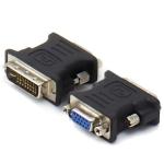Alogic DVI-VGA-MF  Premium DVI-A (M) to VGA (F) Adapter  Male to Female  Retail Blister Packaging