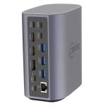 Cruxtec CDK17-SG 17-in-1 Universal Docking Station USB-C 100W