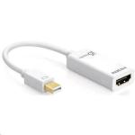J5create Mini Display Port to 4K HDMI Adapter Ideal accessory for Apple iMac or MacBook Air, Macbook Pro, Mac Mini and other devices with Display port 1.2