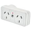 Sansai PAD-017RS Surged Double Adapter - Right Sansai PAD-017RS Surged Double Adapter - Right