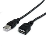 StarTech.com USBEXTAA3BK USB 2.0 - 480Mbps USB Extension Cable - 1m - Black A to A - M/F