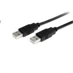 StarTech.com USB2AA1M USB 2.0 - 480Mbps USB-A Cable - 1m A to A - M/M