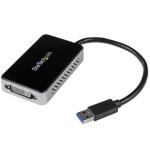 StarTech.com USB32DVIEH USB 3.0 to DVI External Video Card Multi-Monitor Graphics Adapter With Built in 1-Port USB Hub - 1920x1200 / 1080p