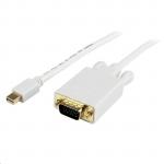 StarTech.com MDP2VGAMM3W 3ft Mini DisplayPort MDP to VGA Adapter