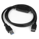StarTech.com USB3S2ESATA3 USB 3.0 - 5Gbps USB-A to eSATA Cable - 1m eSATA - HDD / SSD / ODD
