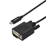 StarTech.com CDP2VGA3MBNL 3m (9.8 ft) USB-C to VGA Cable - USB Type-C to VGA Adapter Cable - 1920 x 1200 - Black