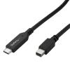 StarTech.com CDP2MDPMM6B 4K 60Hz USB-C to Mini DisplayPort Cable - 1.8m (6ft) - Black USB 3.1 - USB-C to mDP