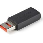 StarTech.com USBSCHAAMF Secure Charging USB Data Blocker Adapter Male to Female USB-A Charge-Only Adapter  No-Data Charge/Power-Only Adapter for Phone/Tablet  Data Blocking USB Protector Adapter