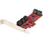 StarTech.com 10P6G-PCIE-SATA-CARD SATA PCIe Card Controller Card 10 Ports