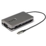 StarTech.com USB-C Multiport Adapter USB C to 4K 60Hz HDMI 2.0 - 2-Port 10Gbps USB Hub 100W Power Delivery Pass-through - GbE - SD/MicroSD - USB Type-C Mini Dock - 10" Cable