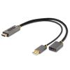 StarTech.com 128-HDMI-DISPLAYPORT HDMI to DisplayPort Adapter HDMI 4K60Hz