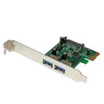 StarTech.com PEXUSB3S24 2 Port PCIe USB3.0 Card Adapter with UASP