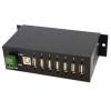 StarTech.com 7 Port Industrial USB 2.0 Multiport Hub ESD & 350W Surge Protection - Mountable StarTech.com 7 Port Industrial USB 2.0 Multiport Hub ESD & 350W Surge Protection - Mountable