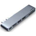 UGREEN CM380 Dual USB-C To HDMI Docking Station 2x USB 3.0 A+TF/SD USB-C Female Converter - For MacBook Pro 13" M1 2017-2020 15" M1 2017-2020  MacBook Air M1