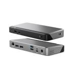 Alogic DUPRDX2-100 DX2 Dual 4K Display Universal Docking Station 100W Power Delivery - 2 Displays Supported - 4K - 3840 x 2160 - USB-A - USB-C - 1 x RJ-45 Ports - Network (RJ-45) - Wired - Ethernet - Windows / macOS / ChromeOS