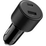 Alogic Rapid Power CRCA100 100W Car Charger with 1x USB-C Port & 1x USB-A Port - Black 100 W - 12V DC - 24V DC Input - 5V DC/5 A - 9V DC - 12V DC - 15 V DC - 20V DC - 21V DC - 3.6V DC - 6.5V DC Output