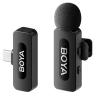 Boya BY-V10 (2.0) 1 x TX + 1 x RX Next-Gen Dual-Channel Wireless Microphone (USB-C Plug) The BY-V series is an upgraded dual-channel wireless microphone. Lightweight and portable and featuring smart noise concellation technology, it deliver Boya BY-V10 (2.0) 1 x TX + 1 x RX Next-Gen Dual-Channel Wireless Microphone (USB-C Plug) The BY-V series is an upgraded dual-channel wireless microphone. Lightweight and portable and featuring smart noise concellation technology, it deliver