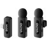 Boya BY-V20 (2.0) 2 x TX + 1 x RX Next-Gen Dual-Channel Wireless Microphone ( USB-C Plug)