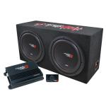 Cerwin-Vega CERWIN VEGA BKX212S  XED 12" SUBWOOFER AND ENCLOSURE WITH AMPLIFIER BASSKIT PACKAGE