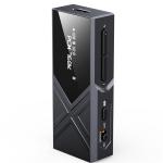 FiiO KA17 Portable + Desktop DAC & Headphone Amplifier - Black High power Machine Mode up to 650mW Per Channel - Dual Flagship ES9069Q ESS SABRE DACs - Dot Matrix Display - USB-C/USB-A Input - 3.5mm + 4.4mm Balanced Outputs