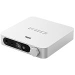 FiiO K11 R2R Balanced Desktop DAC & Headphone Amplifier - Silver - Optical + Coax + USB-C inputs - 6.3mm + 4.4mm Balanced + RCA outputs - LCD display - RGB logo