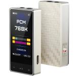 FiiO QX13 Premium Hi-Res Portable DAC & Headphone Amplifier - Titanium Gold 900mW+900mW desktop-Level Power - ESS ES9027SPRO DAC - 10-Band parametric EQ - Carbon Fibre Body - 1.99" display - Includes Magnetic Protective Case