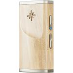 FiiO Snowsky Melody USB-C to 3.5mm + 4.4mm DAC & Headphone Amplifier - Maple Premium Wooden Design - Dual CS43131 DACs - 10-Band Paramatric EQ - Hi-Res Audio Certified - Supports Mic & In-Line Controls - for Android / Samsung / Windows / Ma