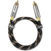 FiiO LR-RCA5L 150cm RCA Coaxial Digital Audio Cable All-Aluminium Alloy Construction - Gold-Plated Plugs - Graphene Shielding - Premium Braided Finish