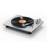FiiO TT13 Fully Automatic Vinyl Turntable - Silver Audio-Technica AT-3600LA Cartridge - Analogue Audio Architecture - Built-in Phono Stage - Aluminium Alloy Design - 7 Switchable Light Effects - RCA Line Out - Wireless Remote Included
