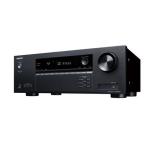 Onkyo TX-SR393 5.2 Channel AV Receiver - Black 155W P/CH at 6ohm. DTS-X & Dolby Atmos Playback - 4 HDMI Inputs 1 HDMI out with ARC - Dimensions - (WxHxD) 435x 160x328 Weight - 8.2kg
