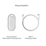 Plaud Accessory Plaud NotePin Charging Kit Perfect for home or travel use Magnetic Dock with Non-Slip Base, Durable USB-C Braided Cable, Fast Charging in ~2 Hours