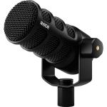 RODE PODMIC USB - Black - Dynamic Broadcasting Microphone with USB & XLR Output - Ideal for Podcasting, Streaming, Gaming