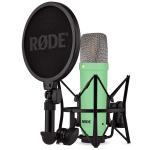 RODE NT1 Signature - Green - Large Diaphragm Cardioid Studio Condenser Microphone with Shock Mount Pop Filter & XLR Cable