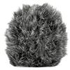 RODE Deluxe Windshield Comprised of Open Cell Foam and Fur Sleeve for VideoMicro and VideoMic Me - Grey