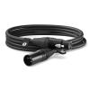 RODE Premium XLR to XLR Microphone Cable With Canare Cable and Neutrik Connectors - Black - 3M / 10FT