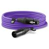 RODE Premium XLR to XLR Microphone Cable with Canare Cable and Neutrik Connectors - Purple - 6M / 20FT