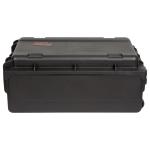 SKB SKB-ISF2U Injection Molded 2U Studio Flyer Rack Case with Wheels / Pull Handle