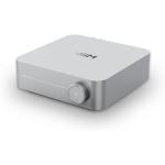 WiiM Amp 120W 2.1 Channel Multiroom Streaming Amplifier - Silver Apple AirPlay 2 - Chromecast Audio - Spotify Connect / Ethernet / WiFi + Bluetooth + RCA + Optical + HDMI ARC & Voice Control - Remote Included